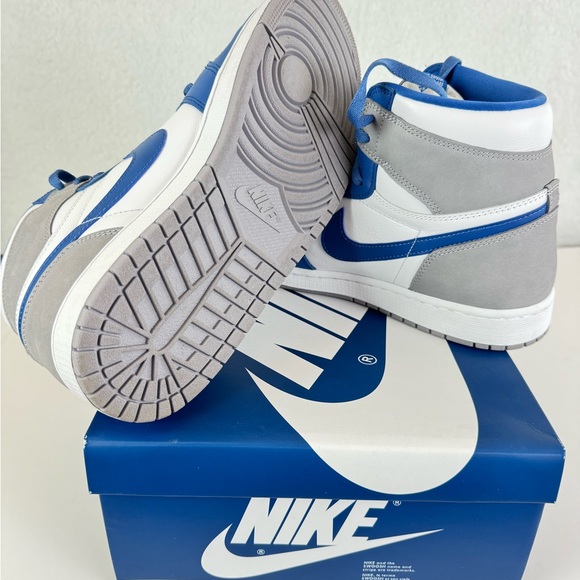 Nike Air Jordan 1 Retro High OG Men’s size 13 True Blue - Picture 5 of 7